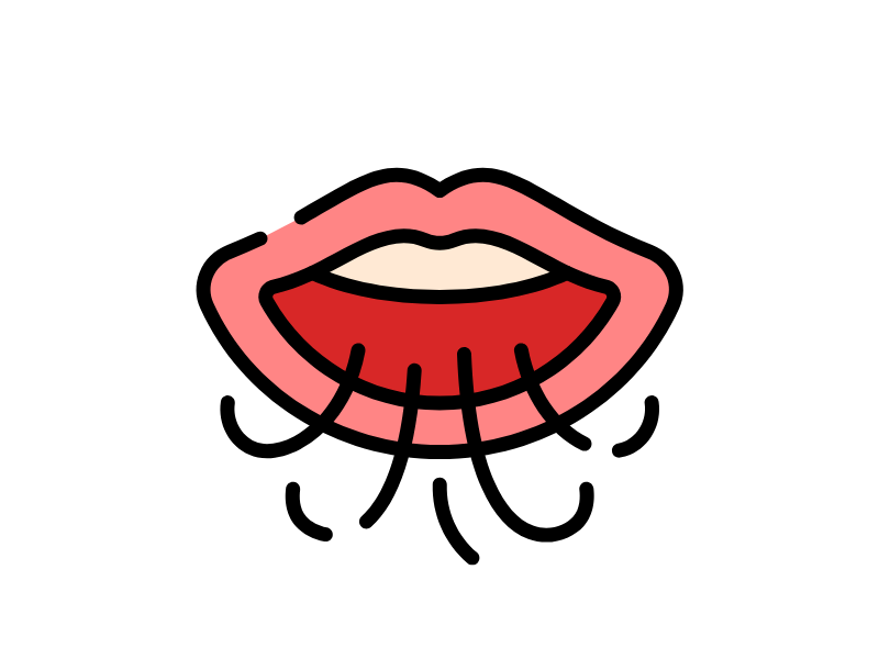 口呼吸になりやすい