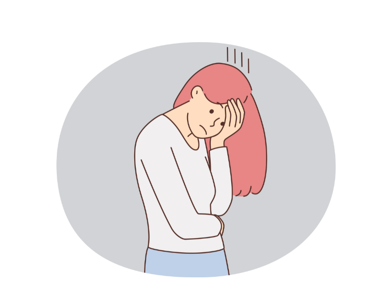 ストレスや体調の影響