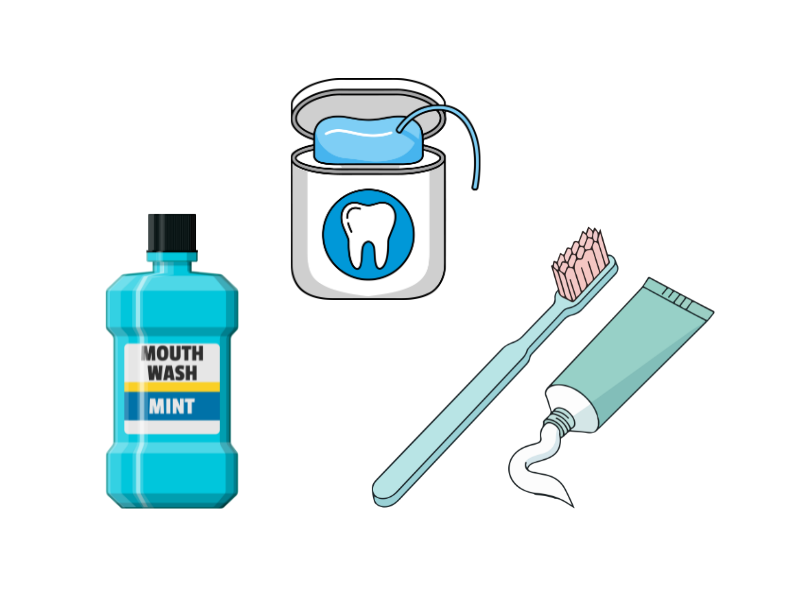 セルフケアセットを持ち歩く