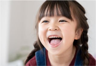 笑顔の子供